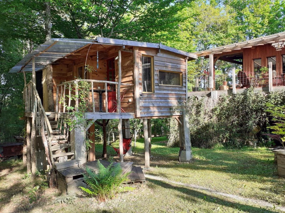 La Cabane De L'Oiseau Couze-et-Saint-Front Buitenkant foto